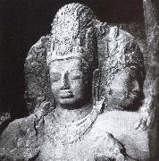 Shiva Mahadeva, Shiva-temple, Elephanta unknow artist